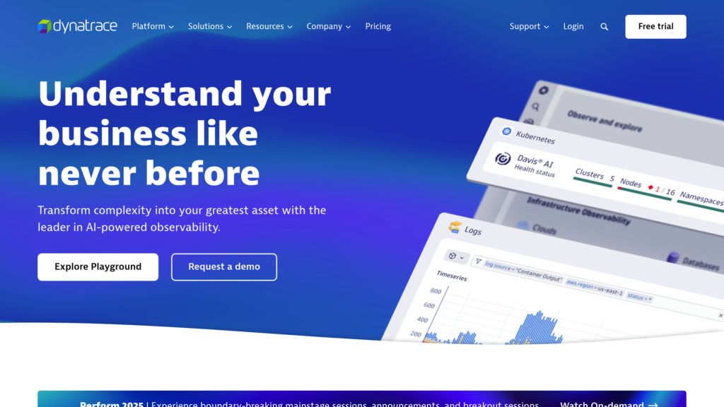 Dynatrace screenshot