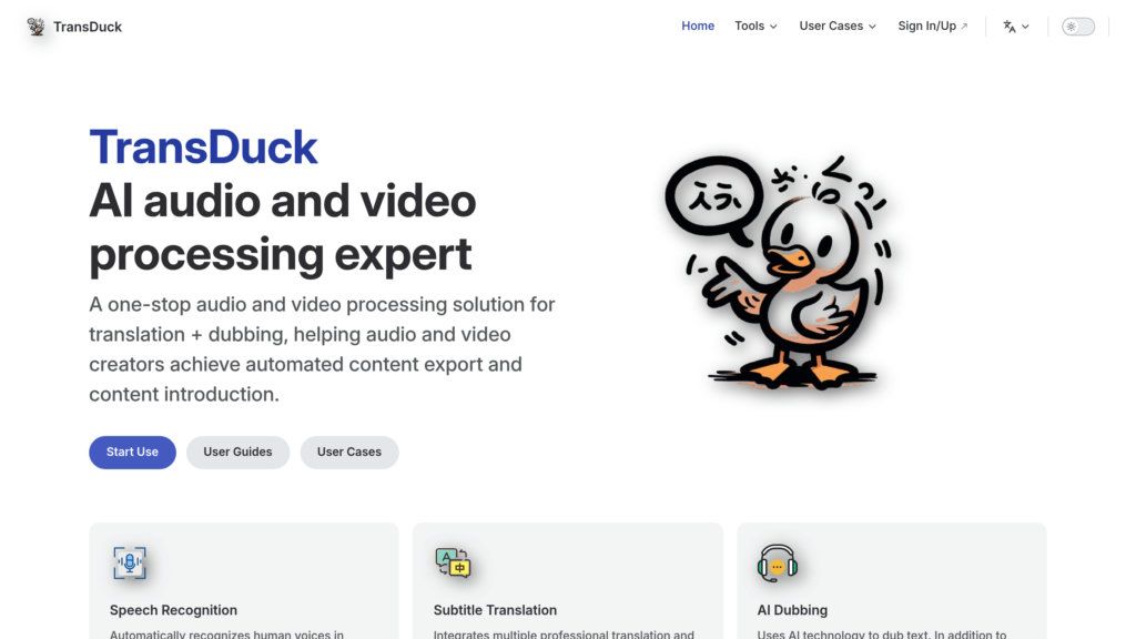 TransDuck screenshot