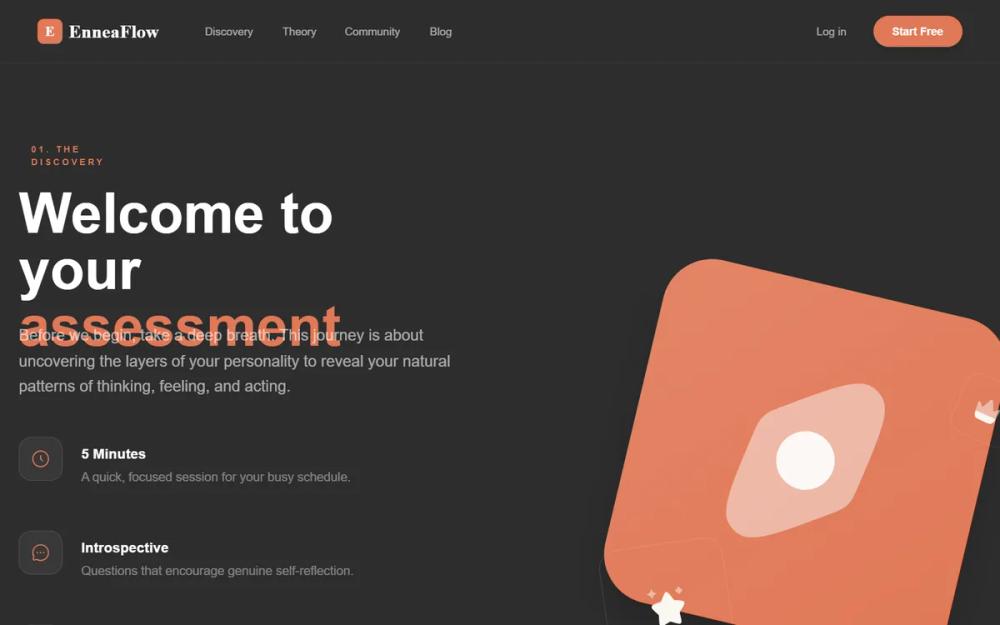 EnneaFlow - Warm Asymmetrical Discovery