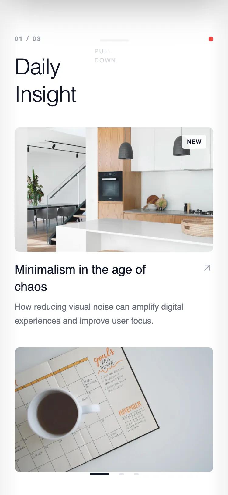 Gesture First Navigation System