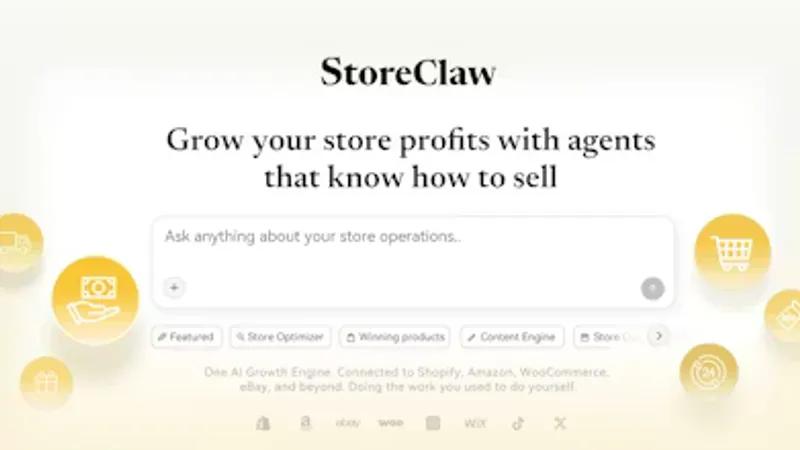 StoreClaw screenshot