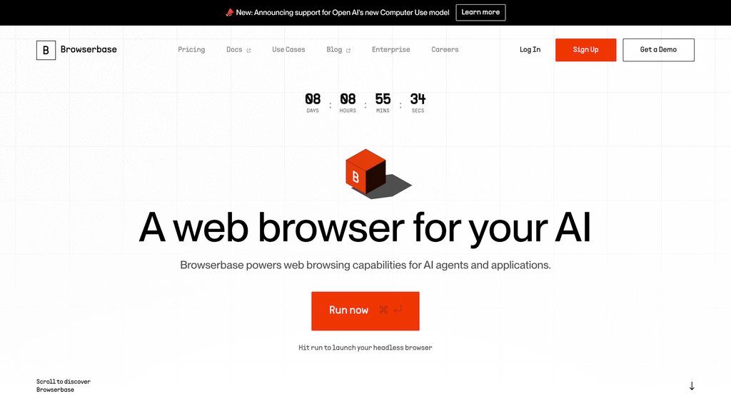 Browserbase screenshot