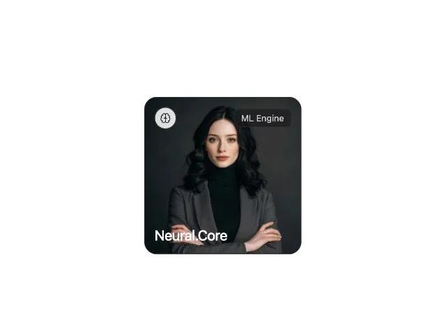Square Image Card with Icon & Badge Overlay preview