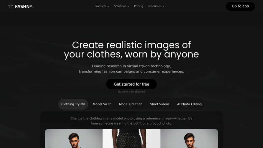 FASHN AI screenshot