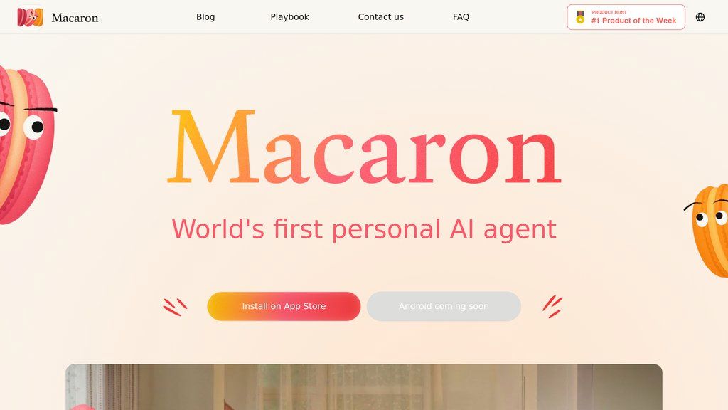 Macaron AI screenshot