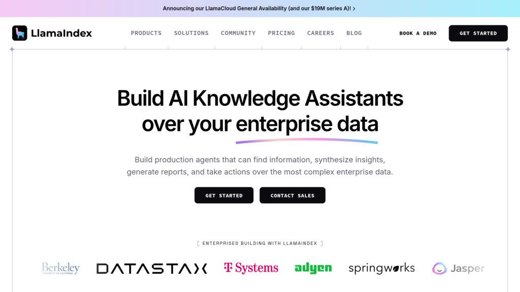 LlamaIndex screenshot