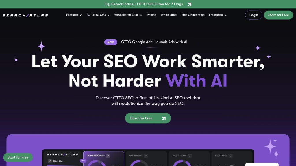 SearchAtlas screenshot