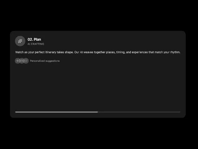 Step Feature Card with Icons & Progress (Tailwind) preview