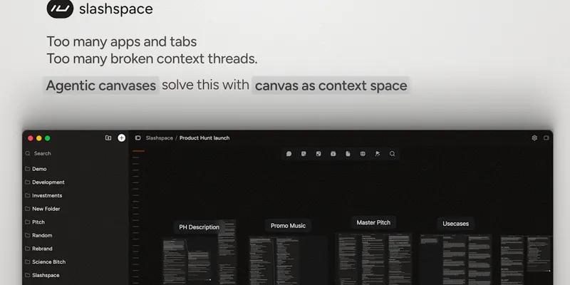 Slashspace AI screenshot