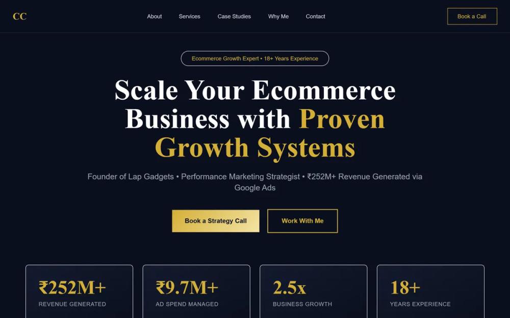 Chirag Chhatbar - Ecommerce Growth Expert