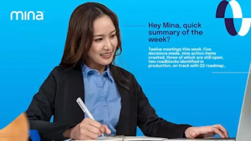 Mina Meeting Assistant screenshot