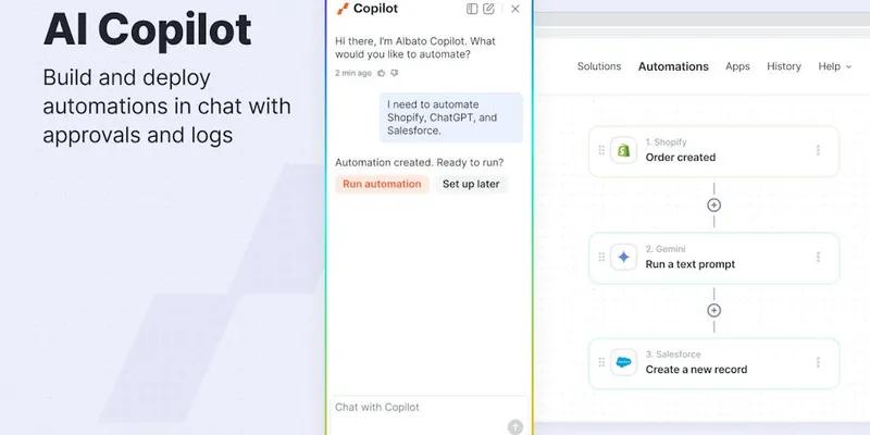 Albato AI screenshot