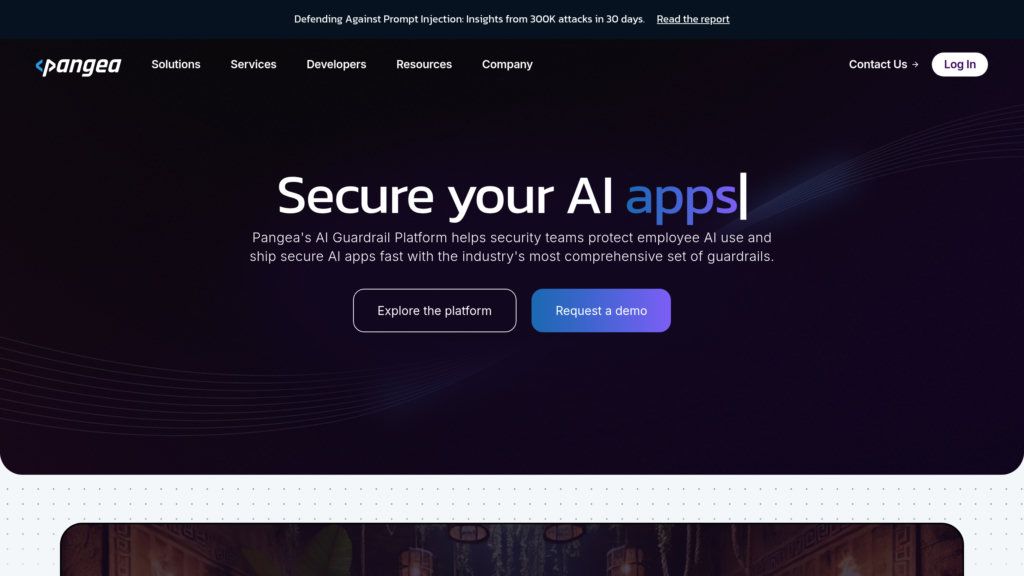 Pangea.Cloud screenshot