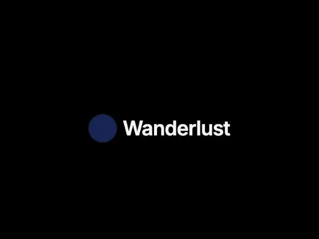 Wanderlust Logo Component preview
