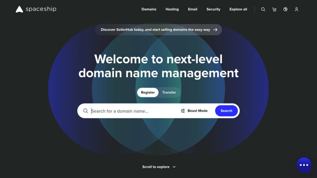 Spaceship screenshot