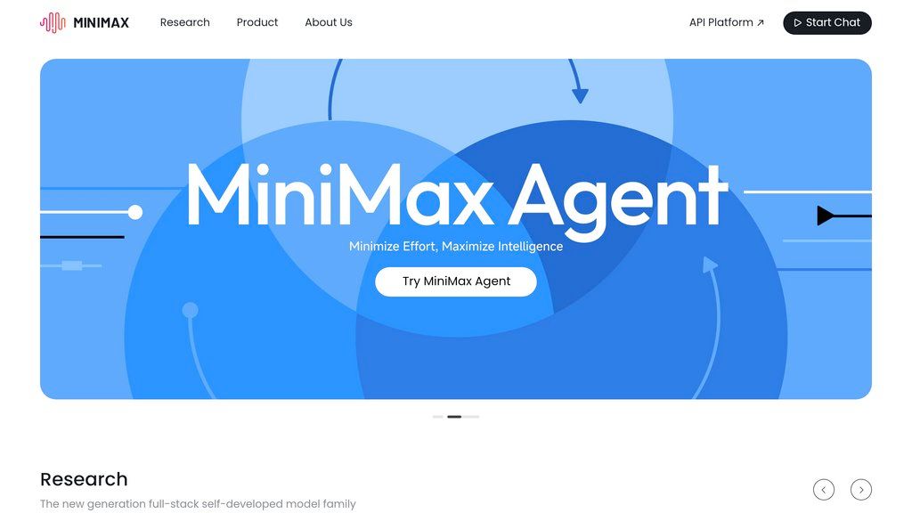 MiniMax Agent screenshot