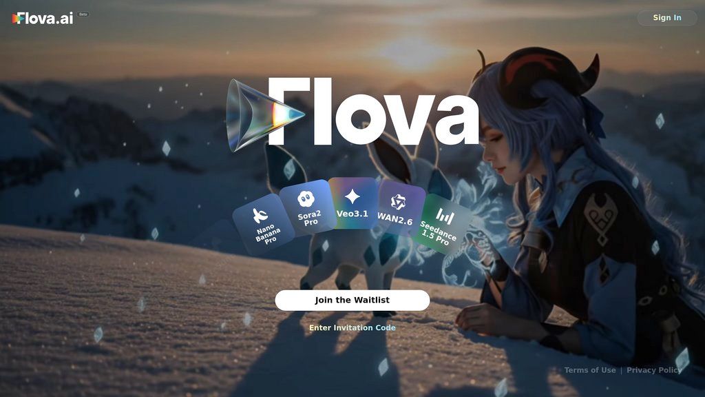 Flova AI screenshot