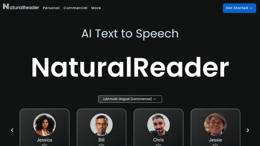 NaturalReaders screenshot
