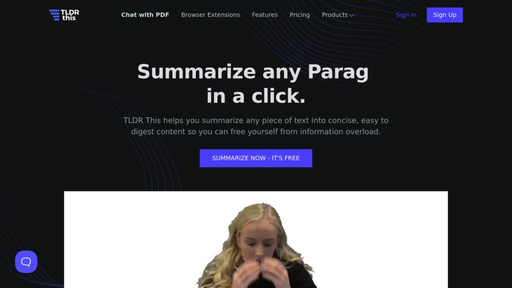 TLDR This screenshot