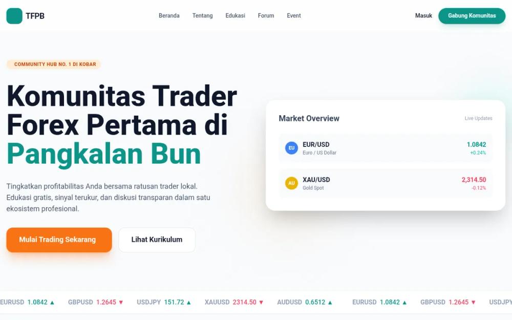 Trading Forex Pangkalan Bun - Refined Trader Interface