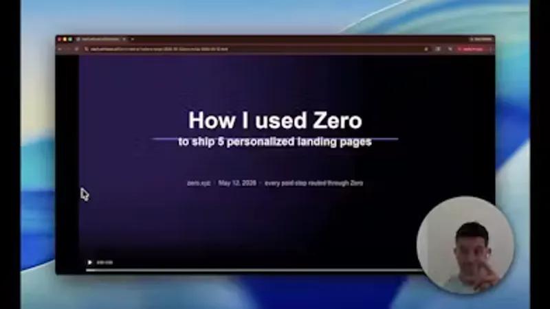 zero.xyz screenshot
