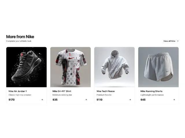 Responsive Product Recommendation Grid preview