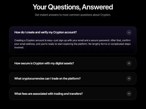 Animated FAQ Accordion with Tailwind CSS preview