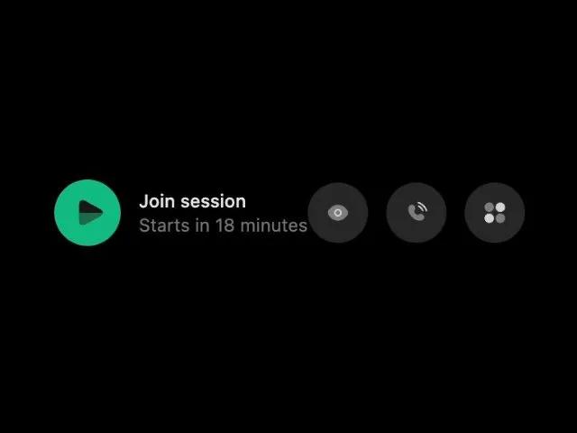 Session Control Bar with Action Buttons preview