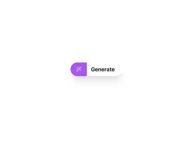 Animated Generate Button preview