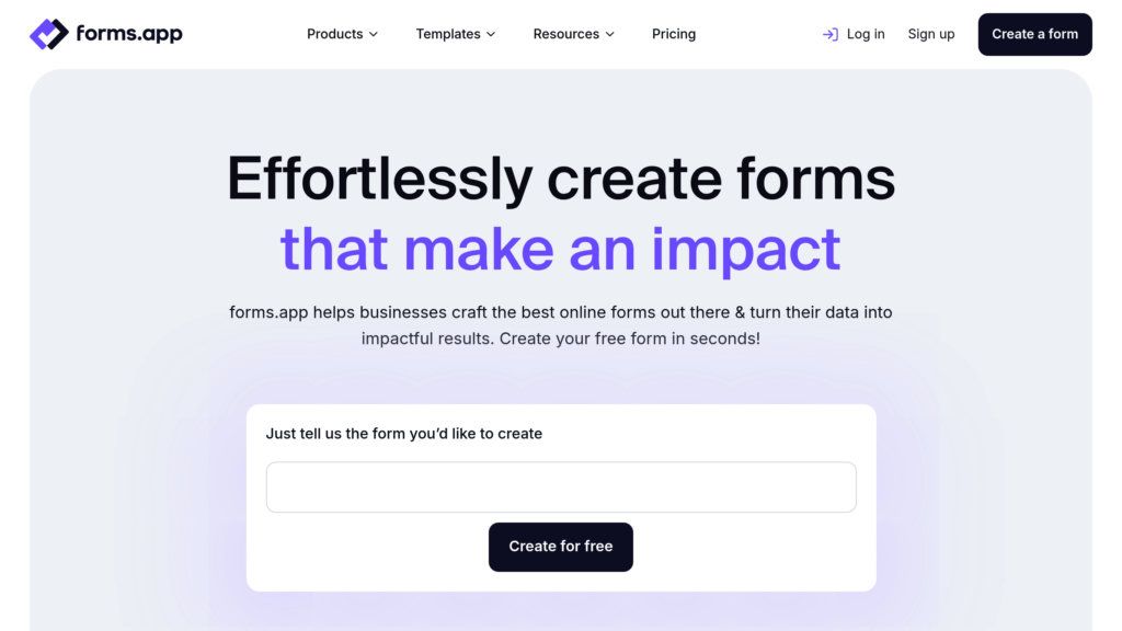 forms.app screenshot