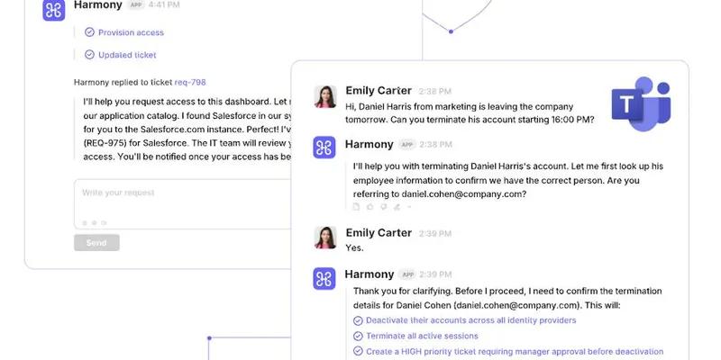 Harmony screenshot