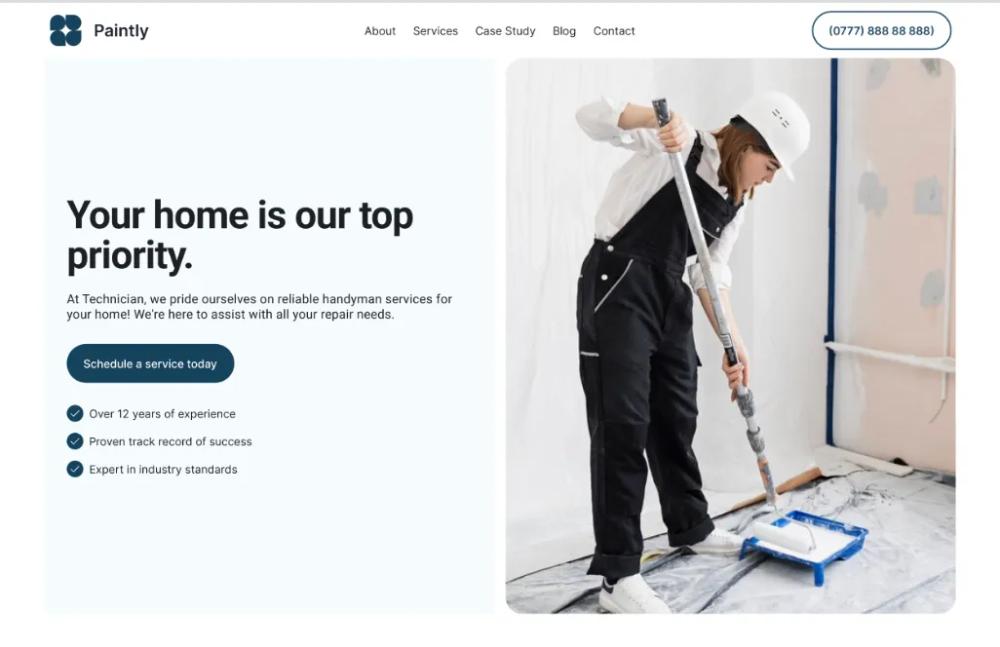 Landing Page / Local Small Business