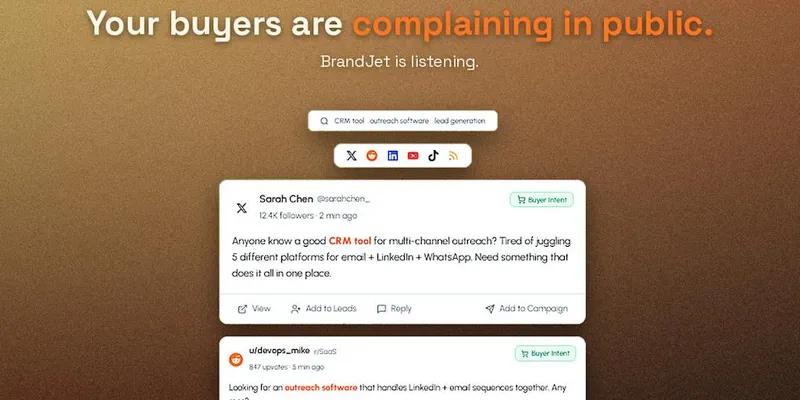 BrandJet screenshot