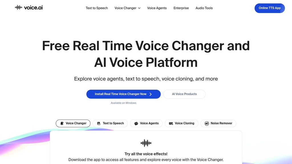 Voice.ai screenshot