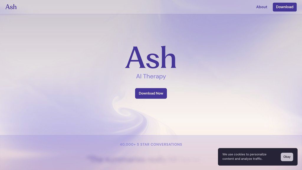 Talktoash screenshot