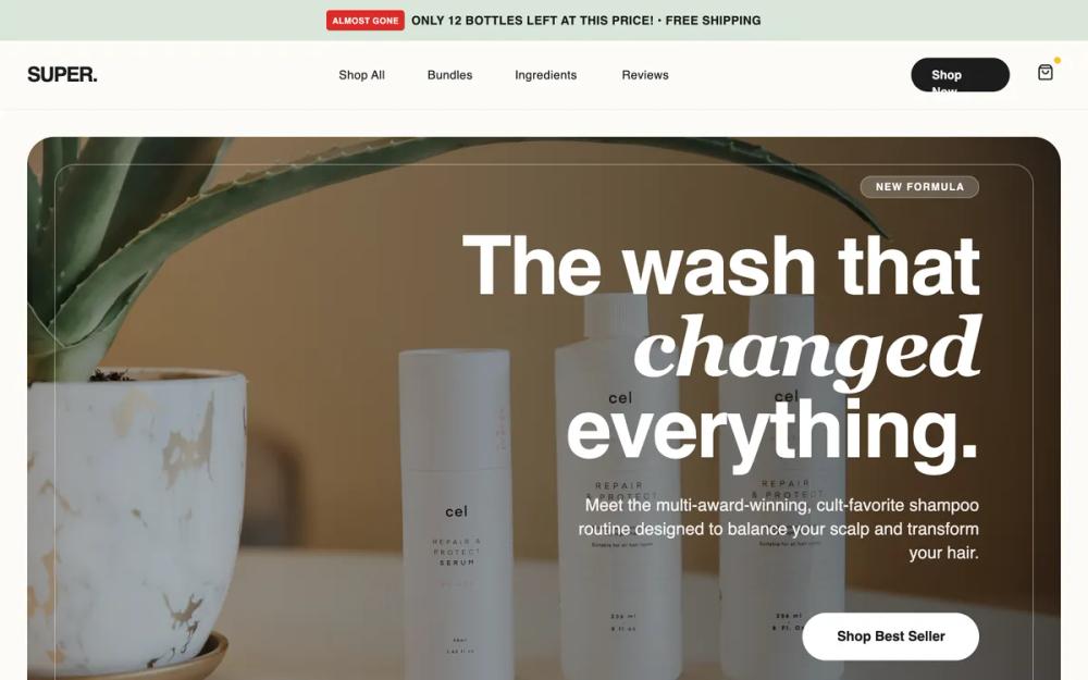 Super Shampoo - High Conversion LP