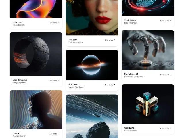 Responsive Masonry Portfolio Gallery preview