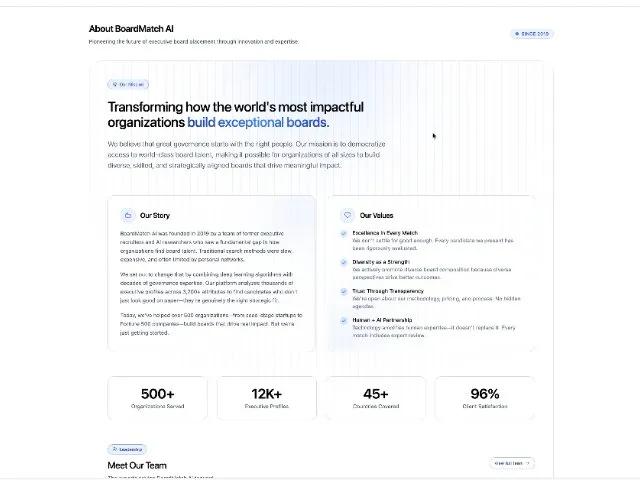 Executive Recruiting About Us preview