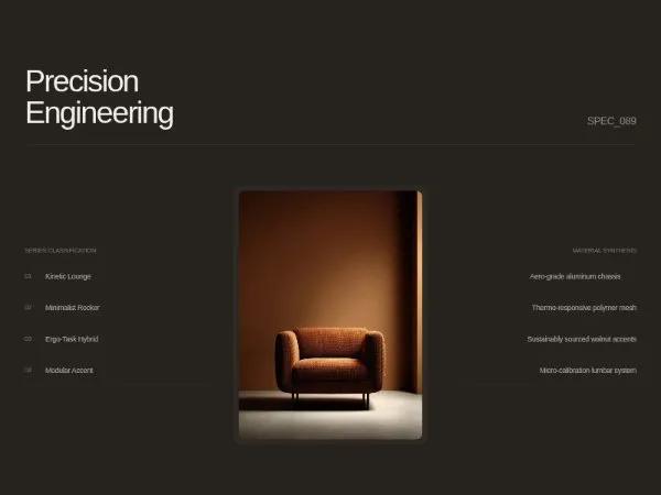 Precision Engineering WebGL Feature Section preview