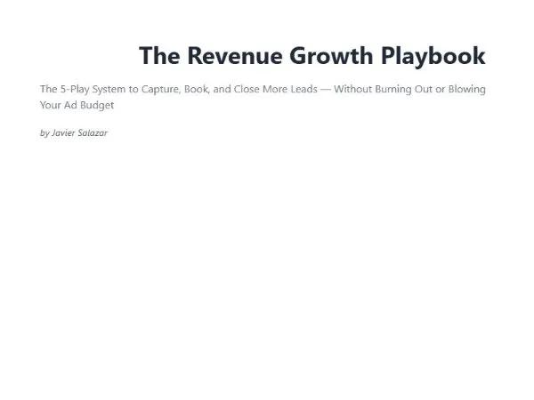 Playbook Header preview