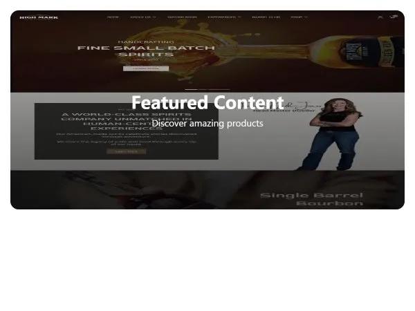 Featured Image with Overlay preview