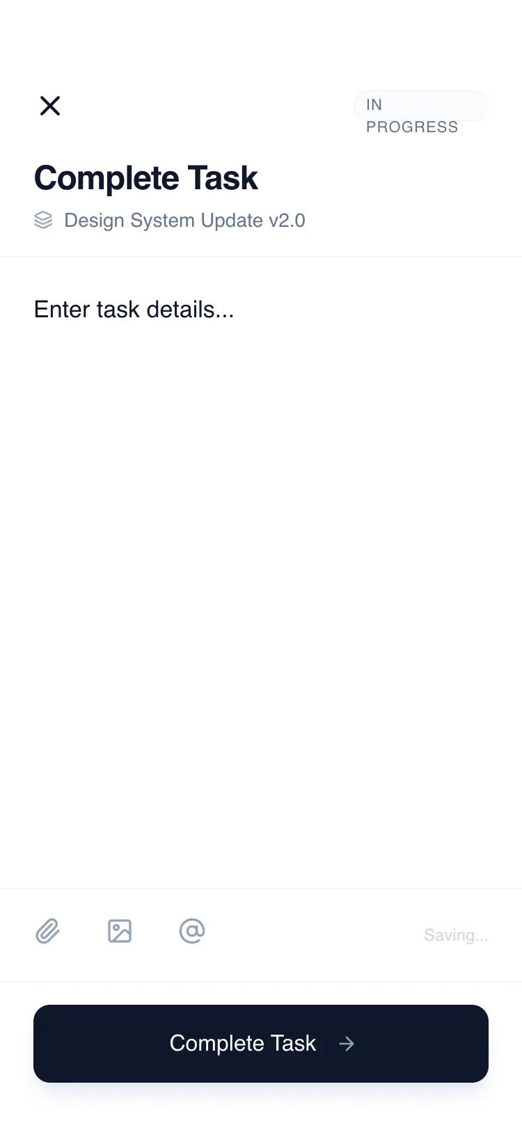 Minimal Task Completion