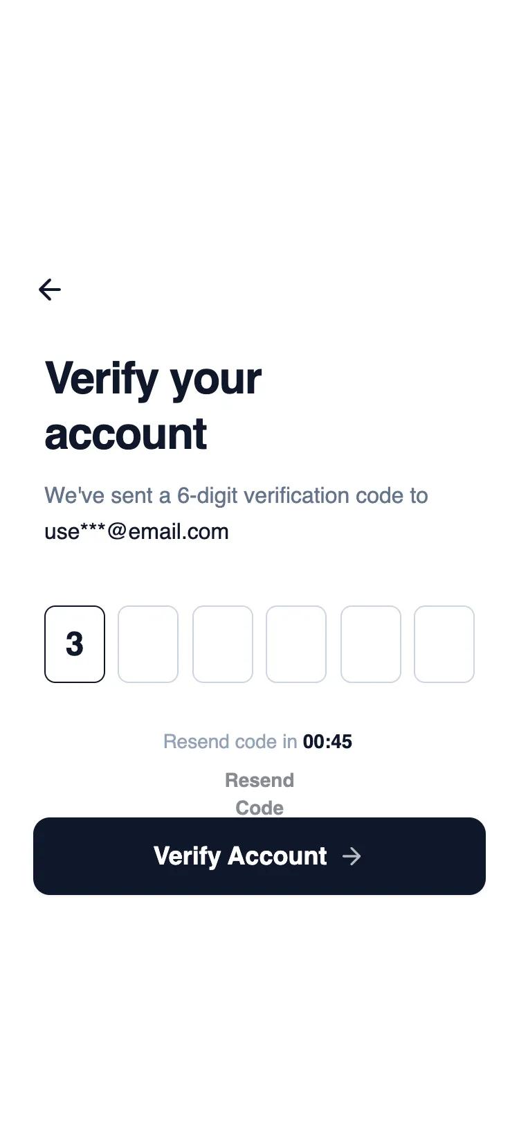 Mobile OTP Verification