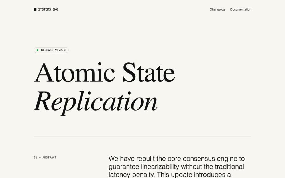 Editorial Feature Announcement