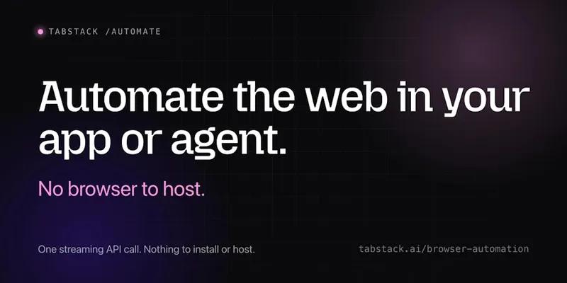 Tabstack Browser Automation screenshot
