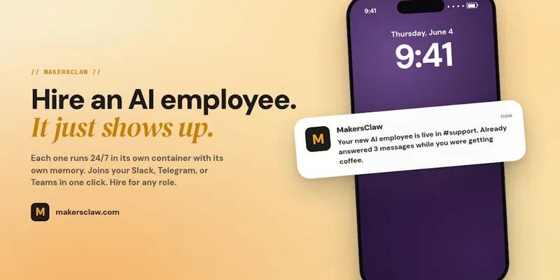 MakersClaw screenshot