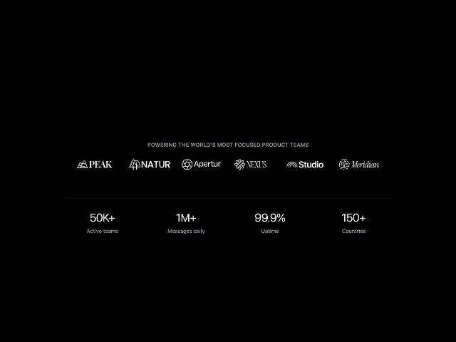 Client Logos & Key Metrics Showcase Section preview