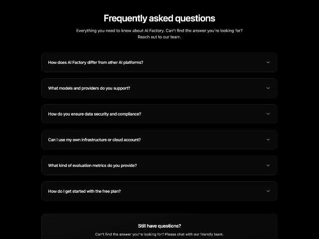 Collapsible FAQ Section with CTA preview