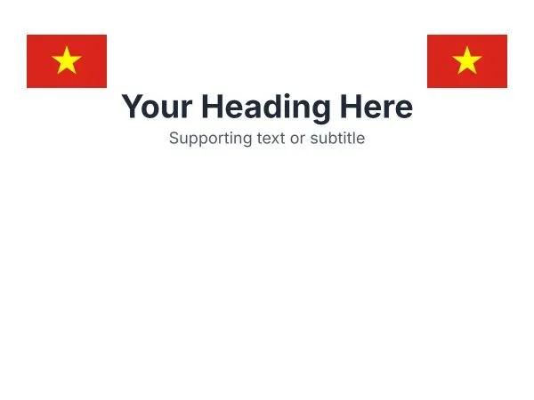 Dual Flag Header Decoration preview