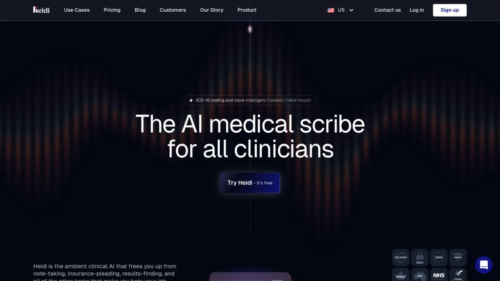 Heidi Health screenshot